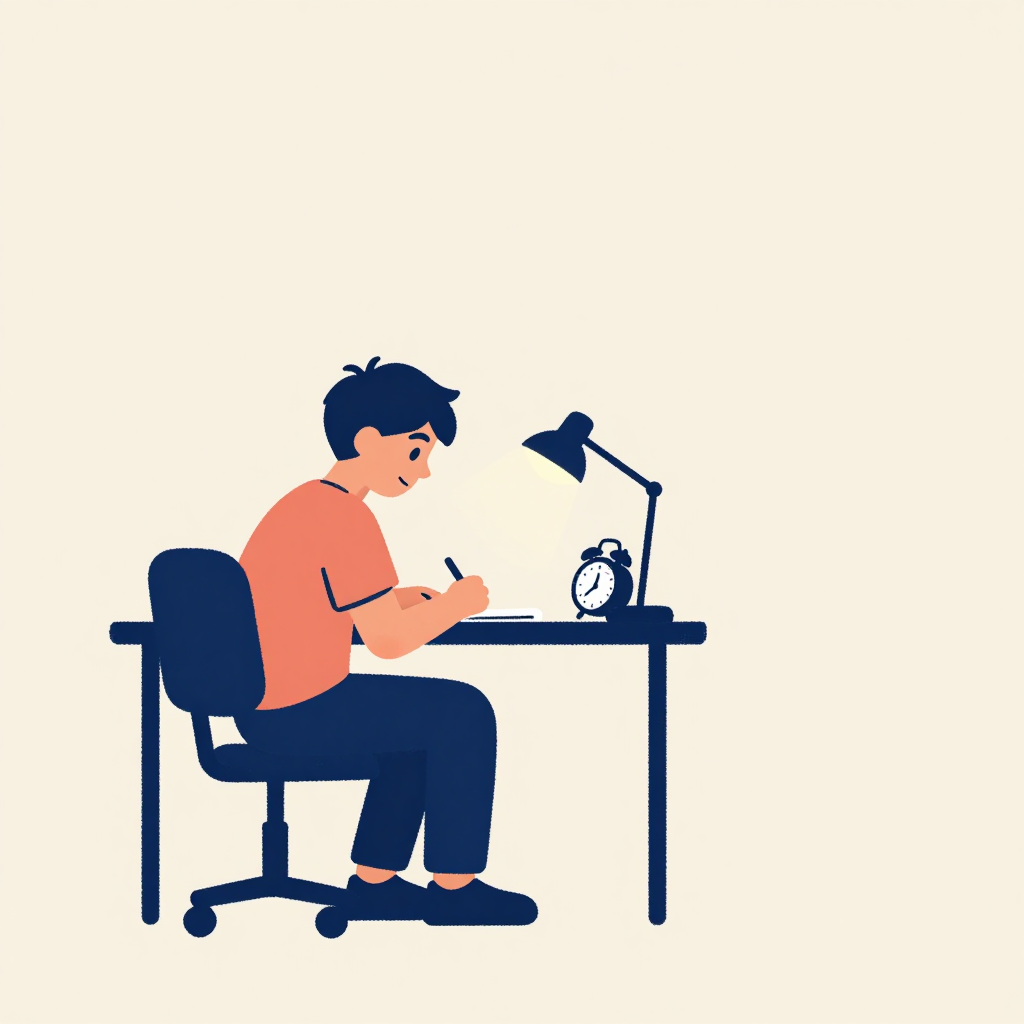 Cómo estudiar para una prueba en pocos días (sin trasnochar)